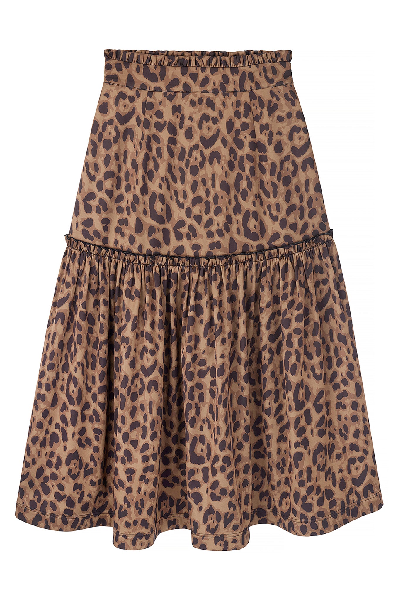 Saskia Leopard Print Skirt - Leopard — WYSE London
