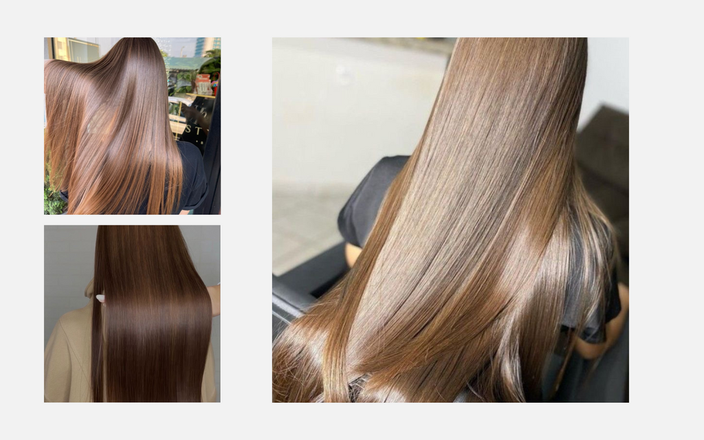 Keratin smoothing treatment