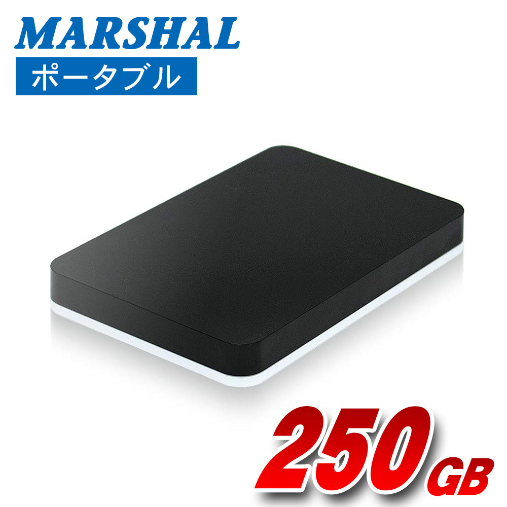 外付けHDD 250GB ポータブル
