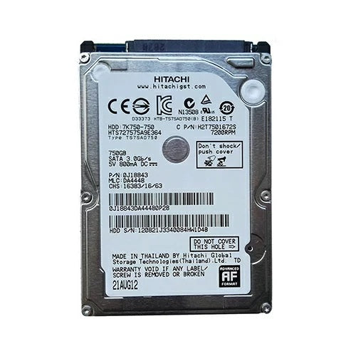 HGST 2.5インチ 内蔵ハードディスク 750GB HTS727575A9E364 SATA 16MB