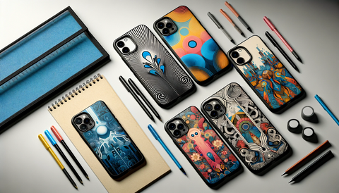 An image displaying a range of snap phone cases to highlight the importance of choosing a style that matches personal preferences