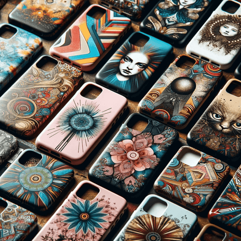 Collection of Unique Phone Cases