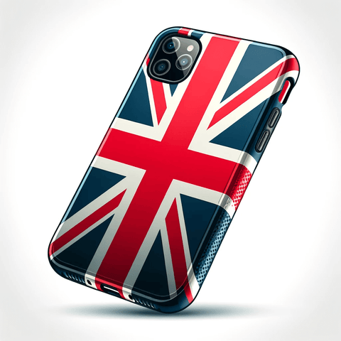 union jack british phone case