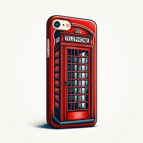 British Phone Case Red Phone Box