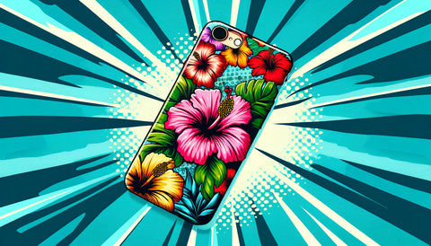 Tropical Hibiscus Phone Shell