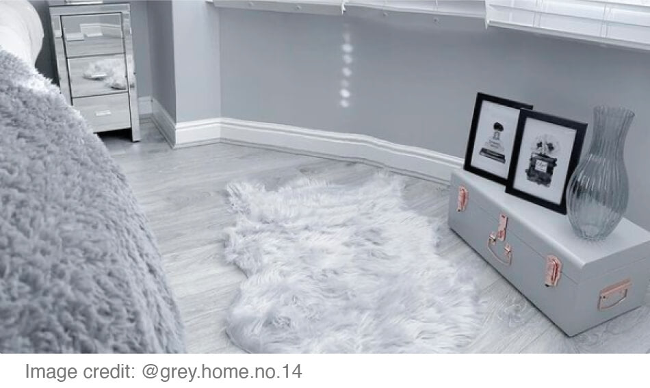 grey bedroom roomset