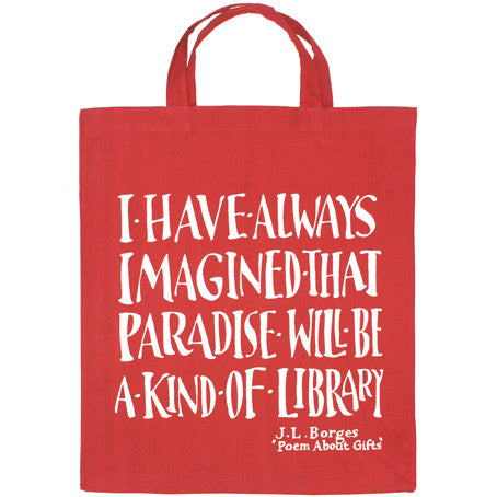 Borges Library Bag - Present Indicative