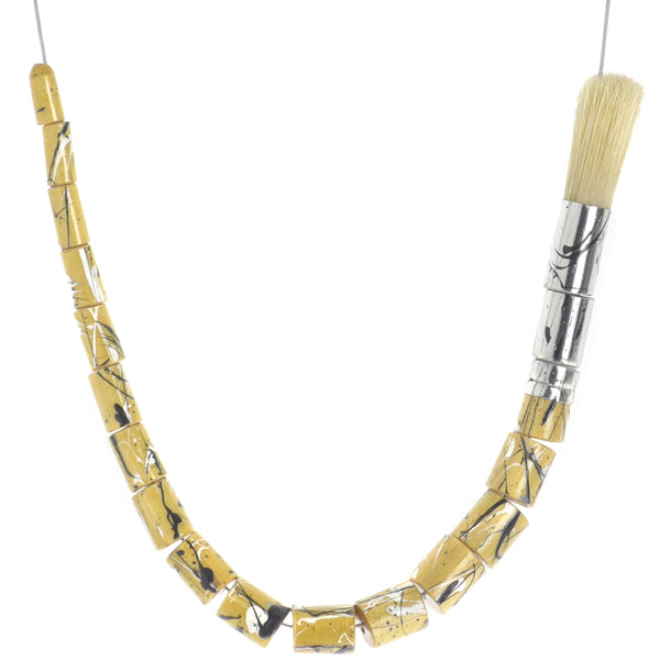 paintbrush necklace