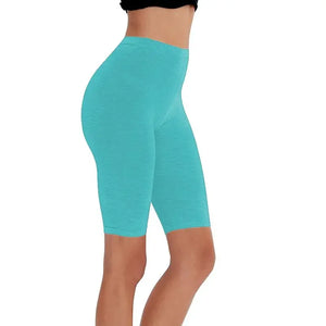 95% Cotton Summer Shorts For Women Slimming Running Women's Cycling Shorts Stretchy Leggings Safety Short - Rogplumm 