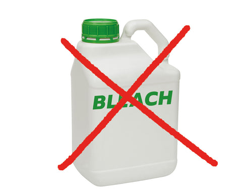 do not use bleach