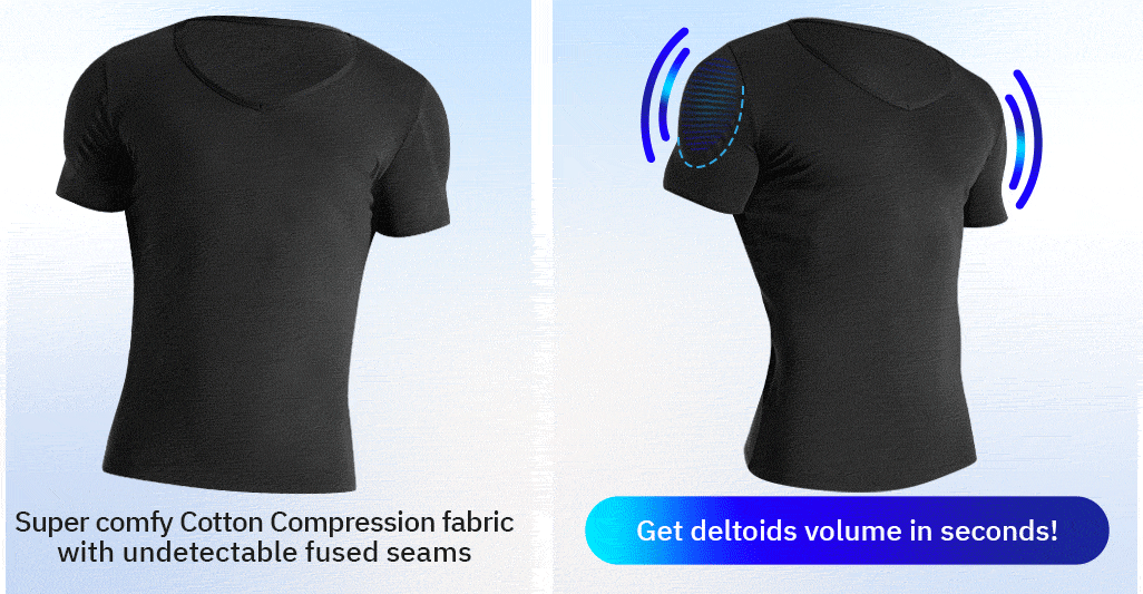 Volume shoulder t shirt sale