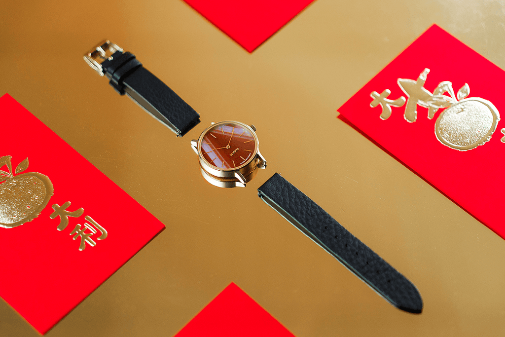 Happy Chinese New Year of the Pig 2019 Myku Sardonyx watch