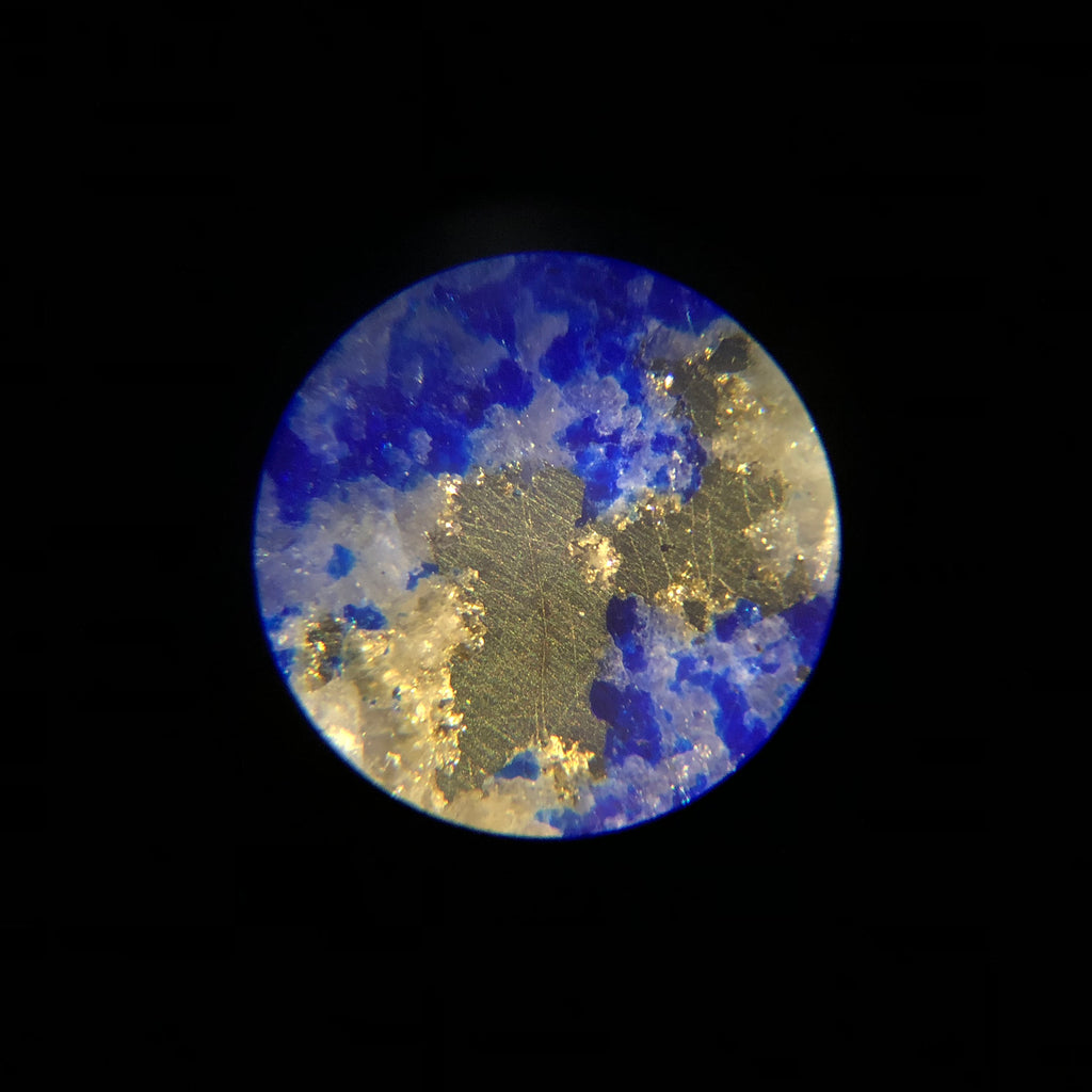 Lapis Lazuli Microscopic photography