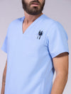 Eildon Three-Pocket Scrub Top