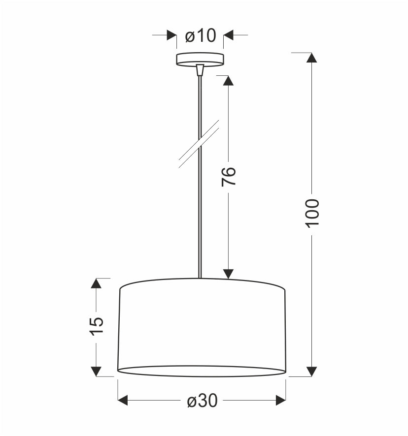 Люстра Candellux 31-18373 Legno