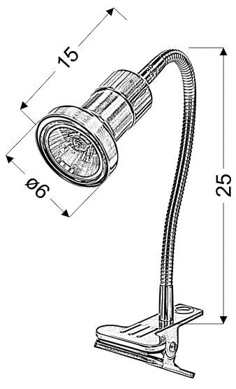 Настільна лампа Candellux 41-60020 ARKON