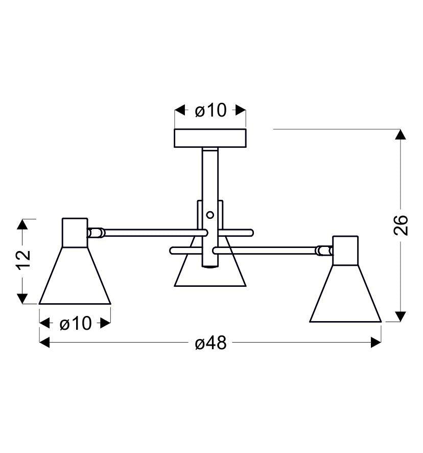 Люстра Candellux 33-70975 LESS