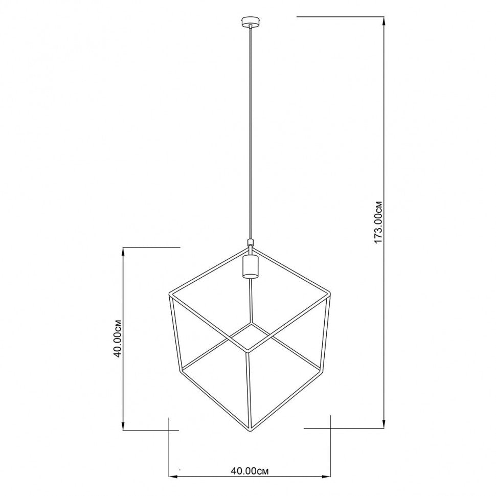 Люстра IN CUBE 50 cm WH Imperium Light 79150.01.01