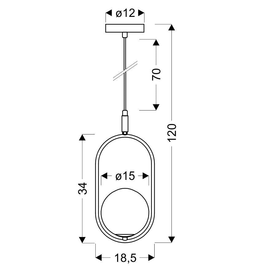 Люстра Candellux 31-73457 CORDEL