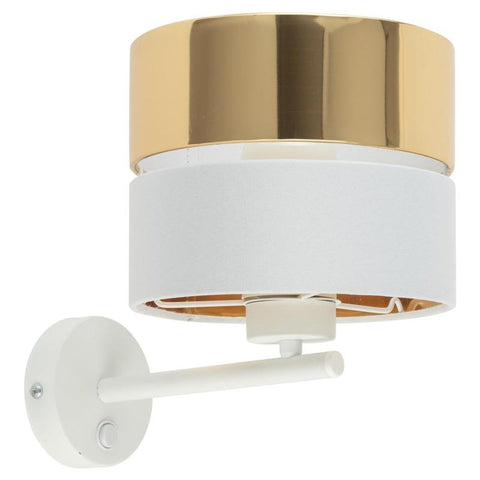 Бра TK Lighting Hilton 4770 White/Gold