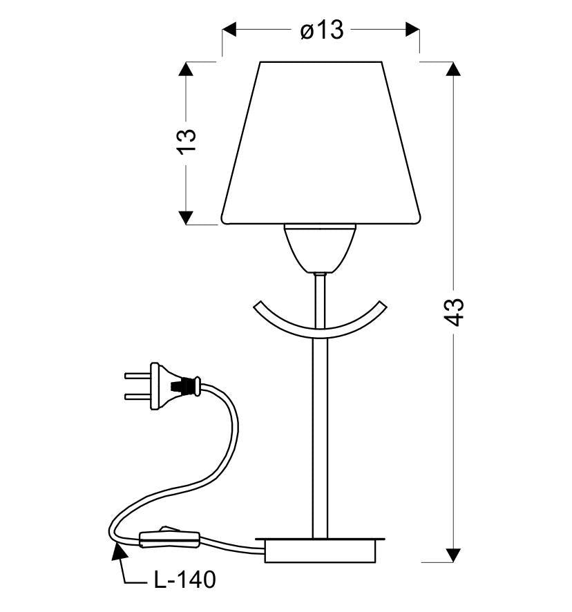 Настільна лампа Candellux 41-38852 LONDON