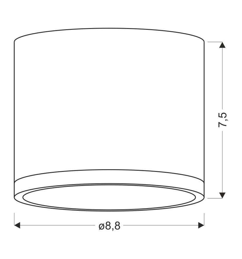 Точковий світильник Candellux 2275925 TUBA