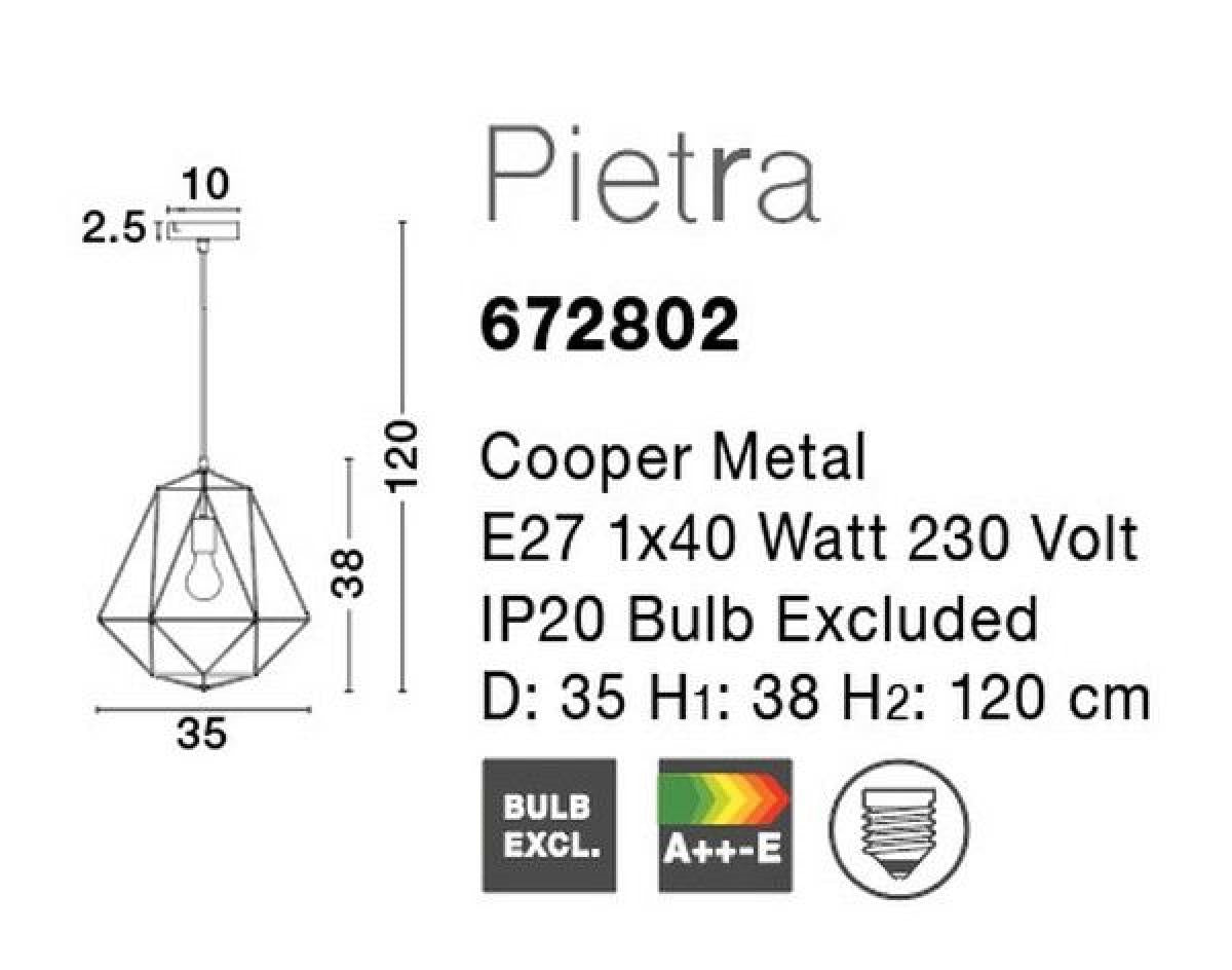 Люстра Pietra Nova Luce 672802