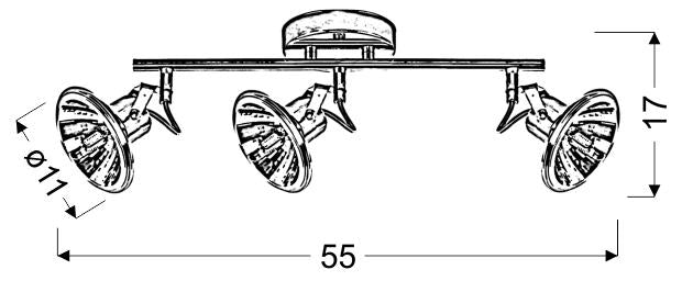 Спот Candellux 93-28099 MOON