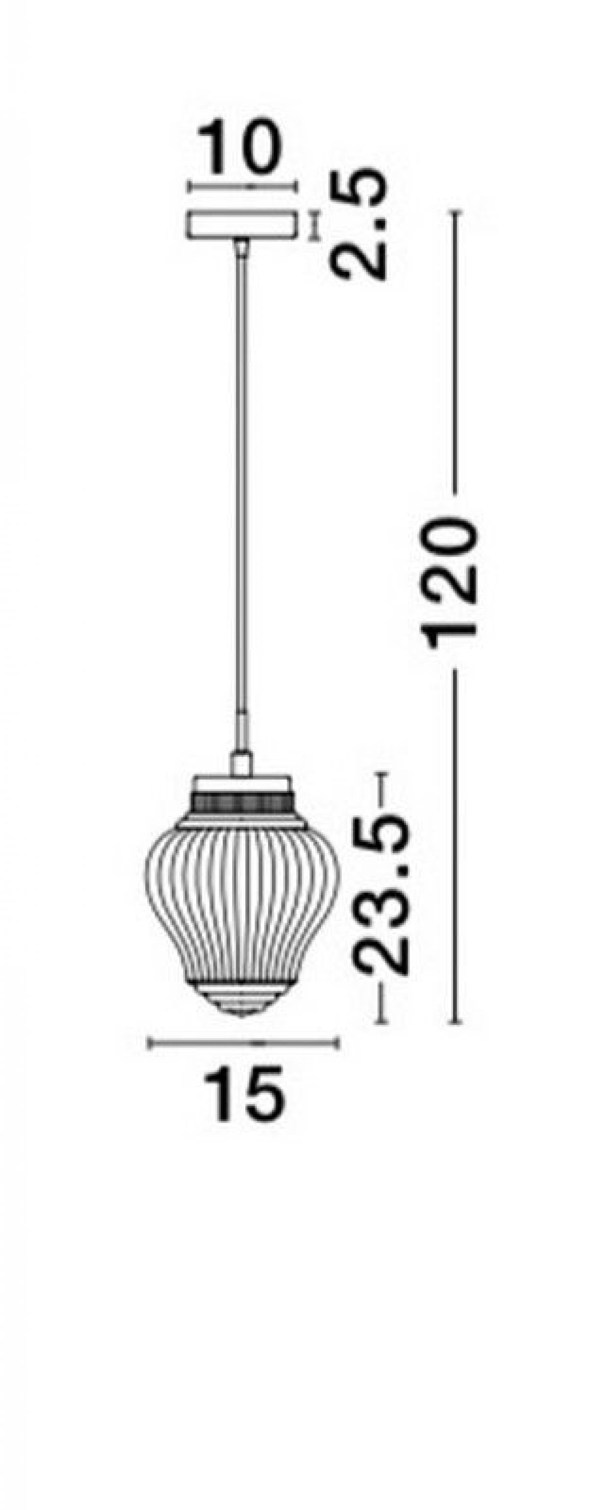 Люстра Nord Nova Luce 838180