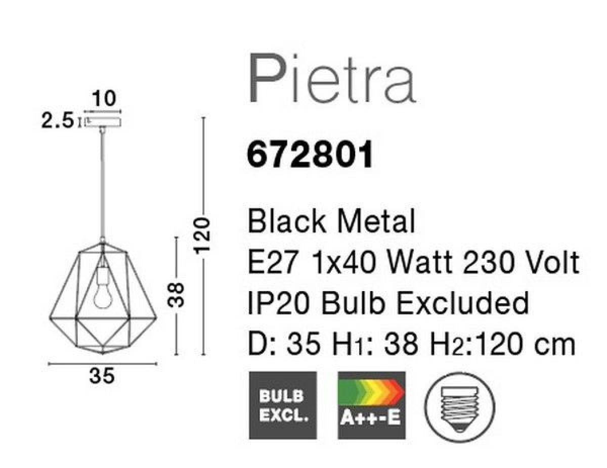 Люстра Pietra Nova Luce 672801