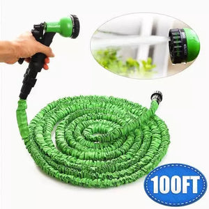 Latest MAGIC HOSE PIPE Pure Quality 100 FT (RANDOM COLOR) - Sasta Bazar Online Shop - Expanding Hose 100 Ft