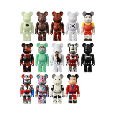 Dylan's Candy Bar 100 and 400% Bearbrick Set by Medicom Toy - Mindzai