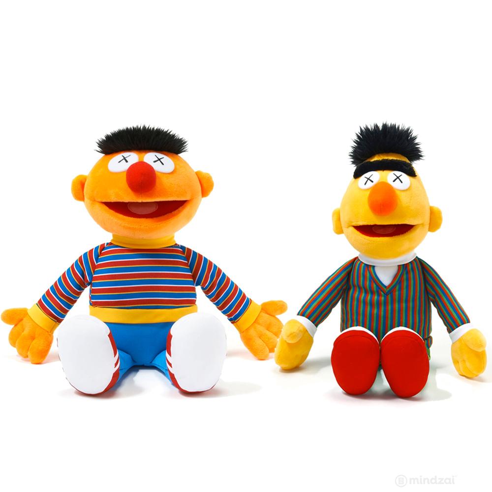 Bert and Ernie Set Kaws x Sesame Street 
