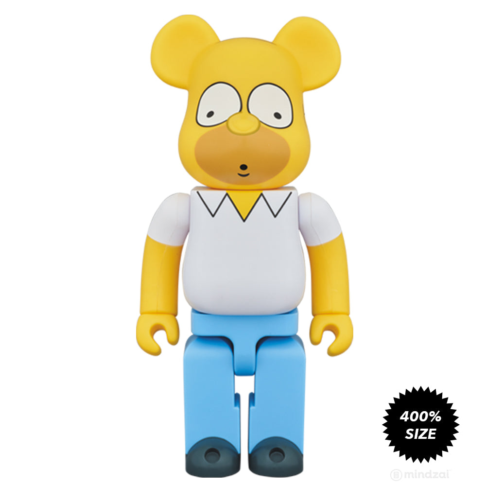 Bearbrick by The Simpsons x Medicom Toy 
