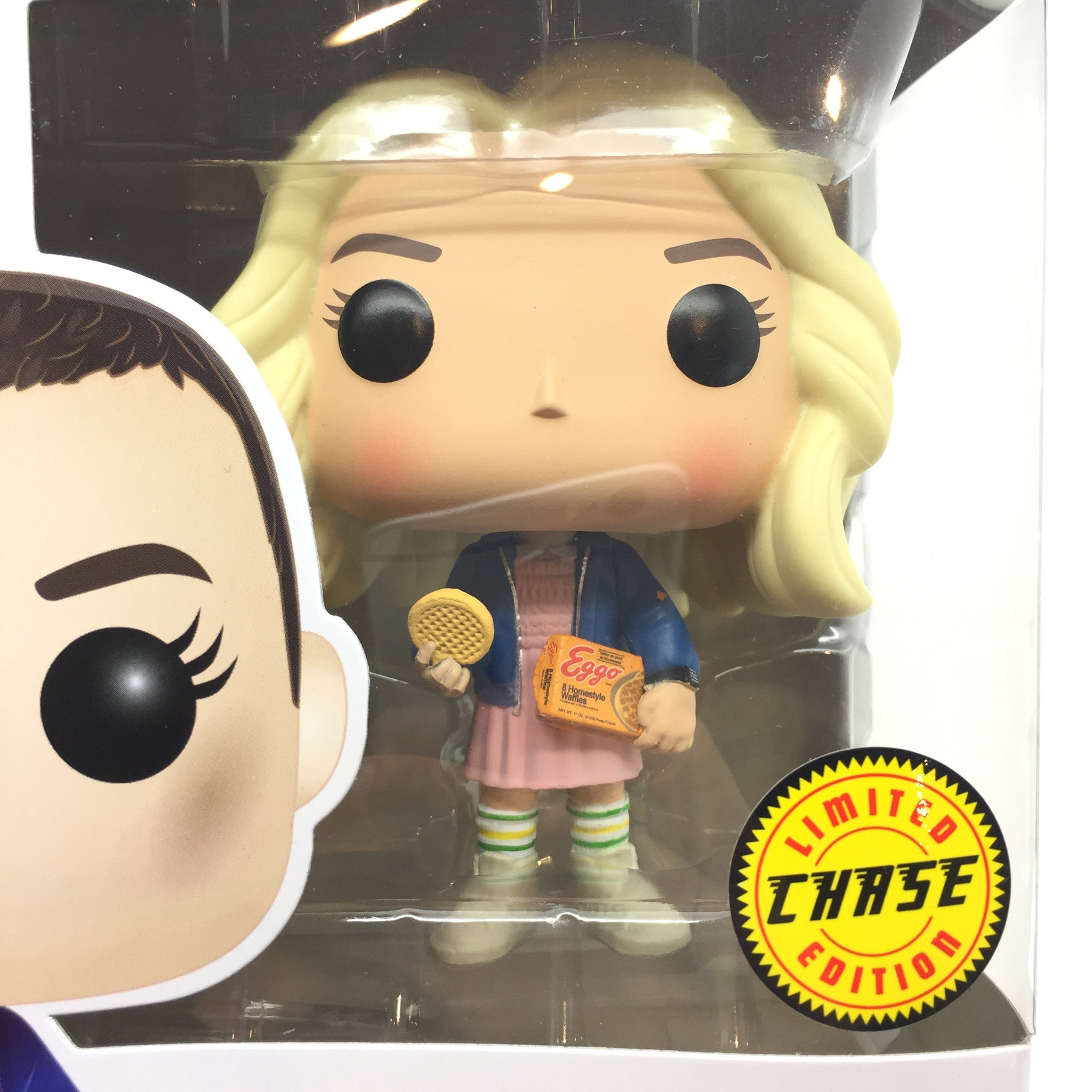 Eleven With Eggos Blonde Wig Limited Chase Edition Vinyl Figure By