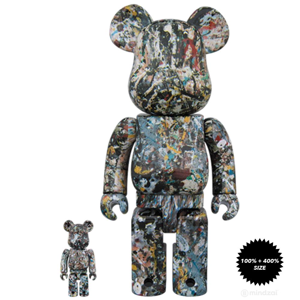 jackson pollock bearbrick