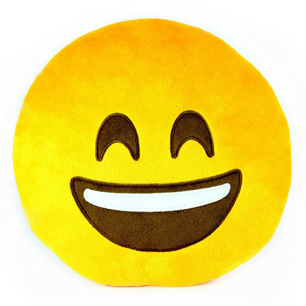 Smile Emoji Plush Pillow Toy By Throwboy Mindzai