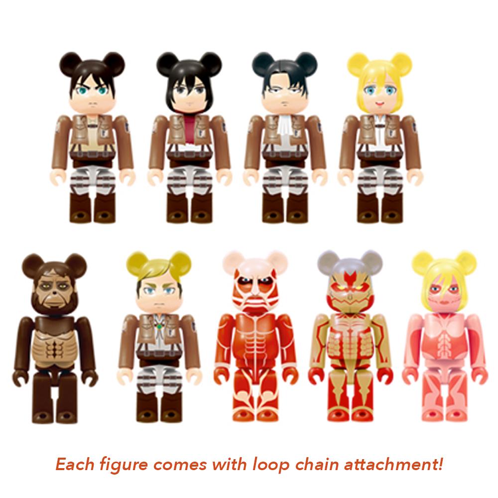 bearbrick attack on titan