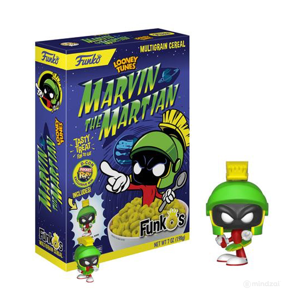 Funko S Cereal With Looney Tunes Marvin The Martian Pocket Pop