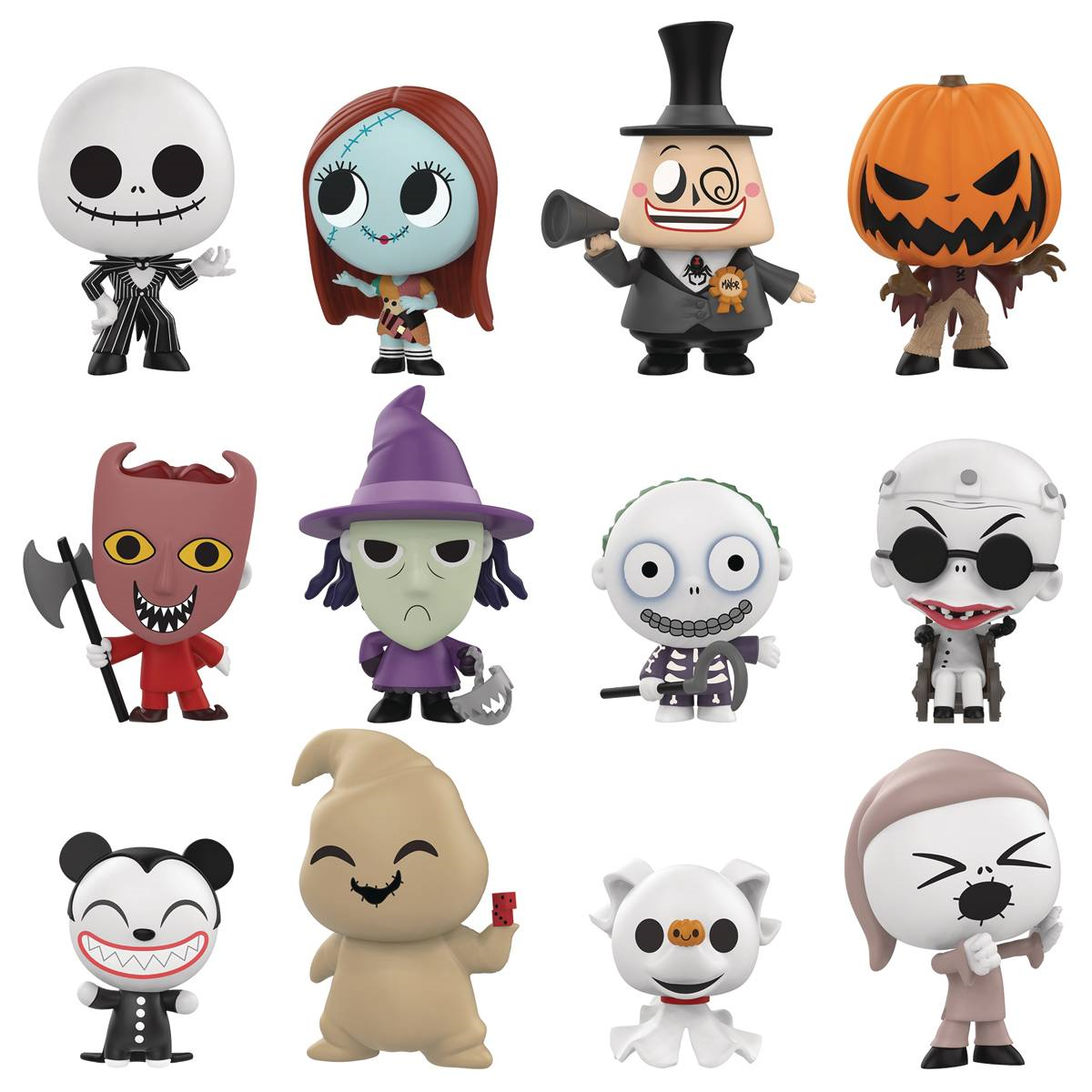 nightmare before christmas mystery minis