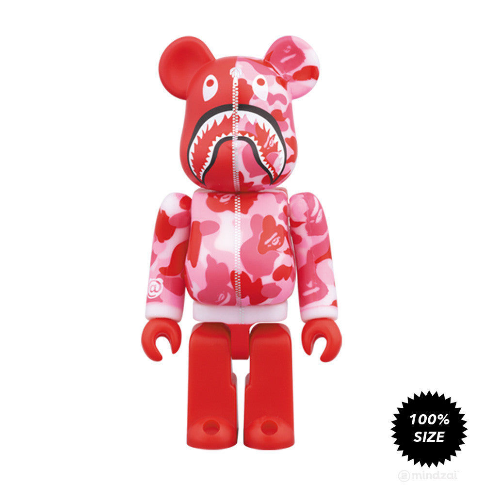 bearbrick bape camo shark