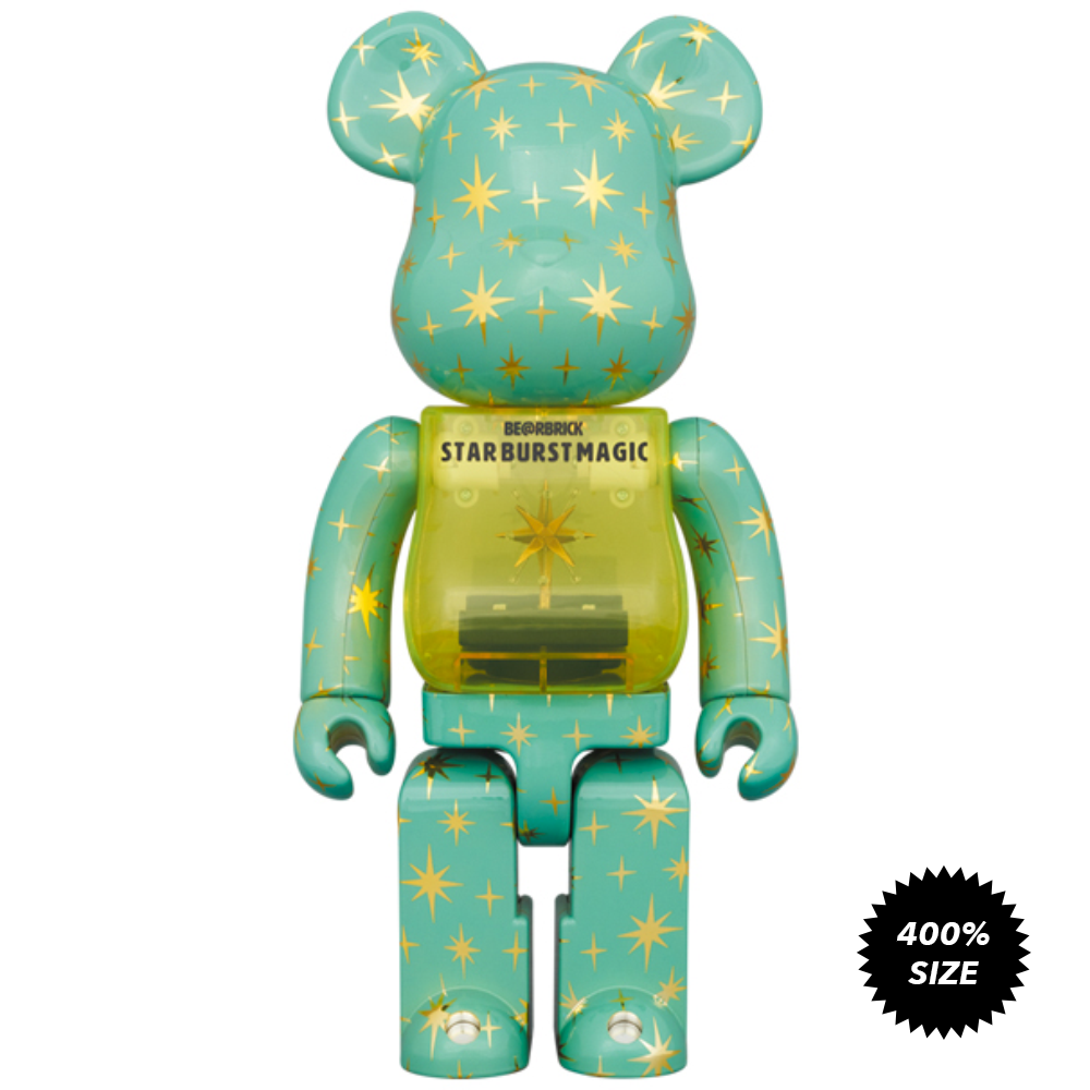 Nighttime Mickey 100% + 400% Bearbrick Set by Medicom Toy - Mindzai