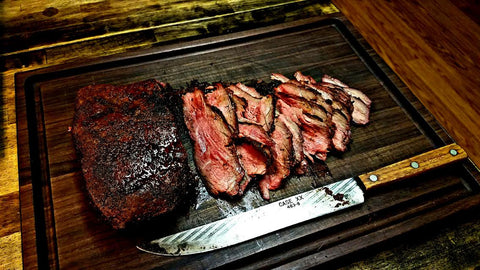 Reverse Seared Hickory Smoked Tri-Tip Caribeque 