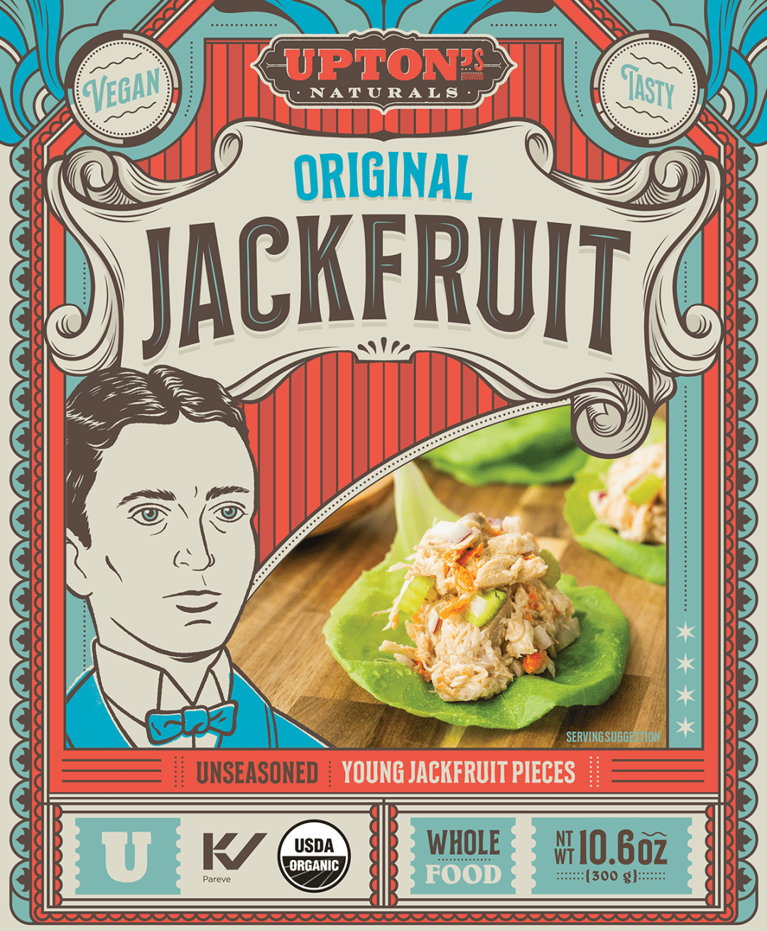 Upton's Naturals Original Jackfruit vegan organic kosher plant based