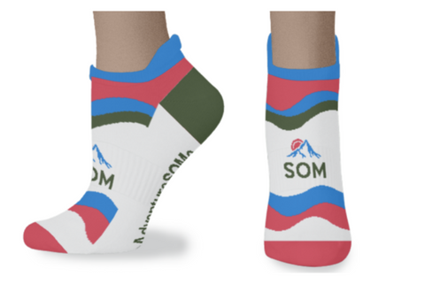 The North Carolina-made cotton athletic socks