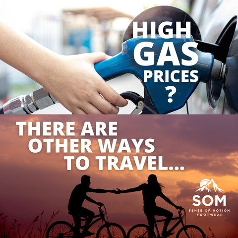 High gas prices, save money on a bicycle