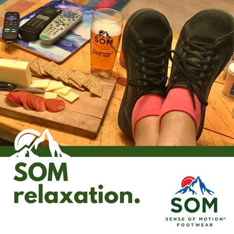 Relax in SOMs like your feet were barefoot, wide toe-box comfort