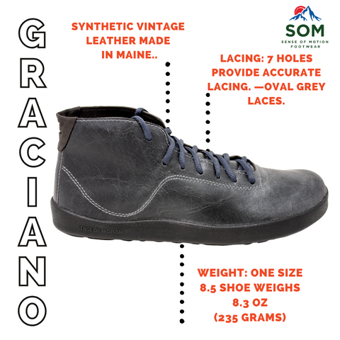 Graciano mid-top model is the lightest weight model we have to date.