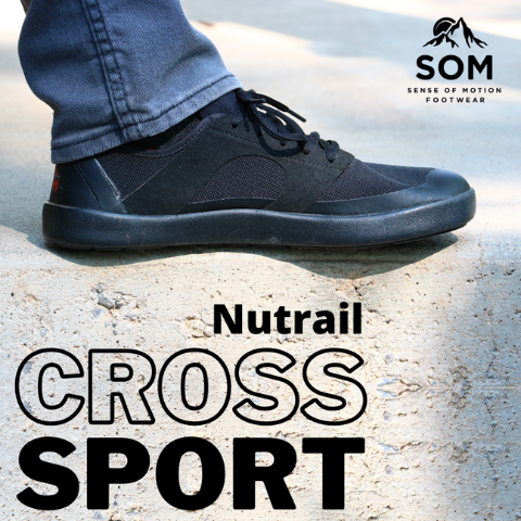 The Nutrail Cross sport offers our most flexible, durable sneaker to date.