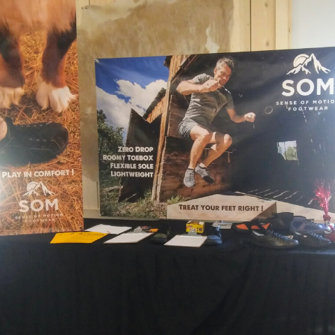 SOM Footwear attending a Montrose Chamber of Commerce event to shop our future products